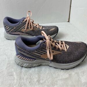 Brooks Adrenaline GTS 19 1202841B034 Gray and Rose Hold Size 9